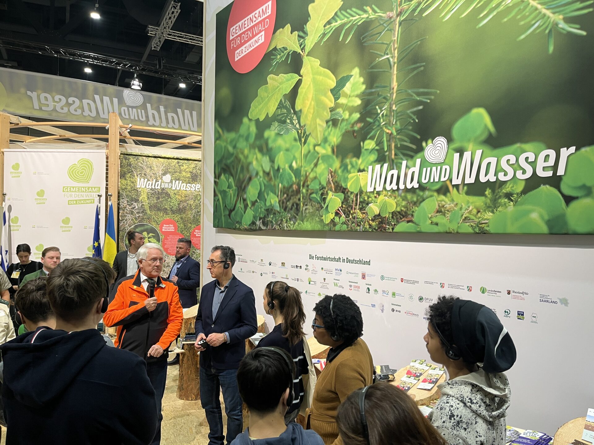  Grüne Woche Berlin 2024 - Waldkalkung Illustration 